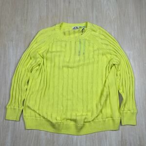 Future Collective x Gabriella Karefa Johnson Bright Yellow Crewneck Sweater 1X